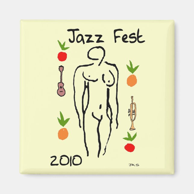 Imã Estilo de Matisse de Fest Jazz (Frente)
