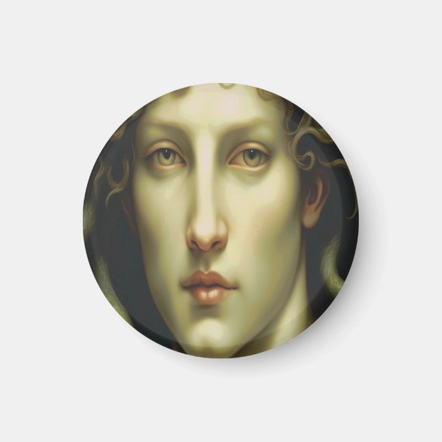 Imã Estilo de Renascença do Medusa (Frente)