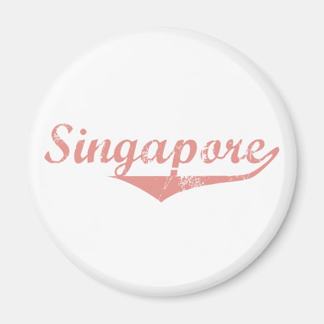 Imã Estilo de Revolução de Singapura (Frente)