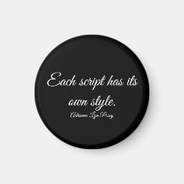 Imã Estilo de Script - Ímaco do Office