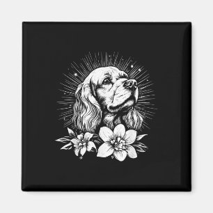 Imã Estilo De Tatuagem Pover Espanhol Er Cão Retroativ