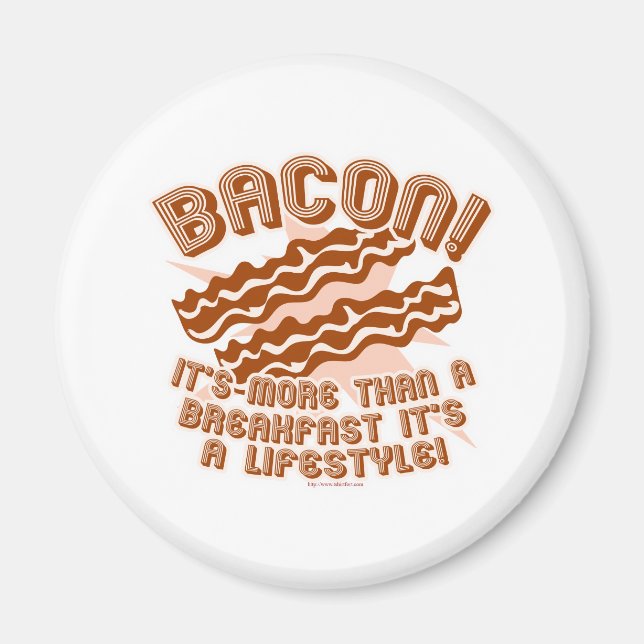 Imã Estilo de vida Bacon (Frente)