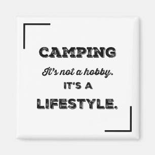 Imã Estilo de vida de acampamento