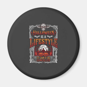 Imã Estilo de Vida de Halloween Morcego Caveira Cemité