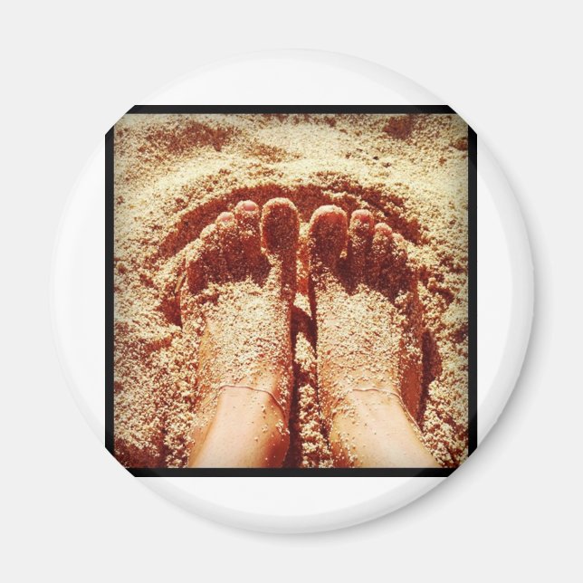 Imã Estilo de vida descalço Foto de Daniela Power (Frente)