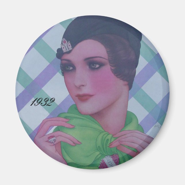 Imã Estilo de Vintage 1932 (Frente)