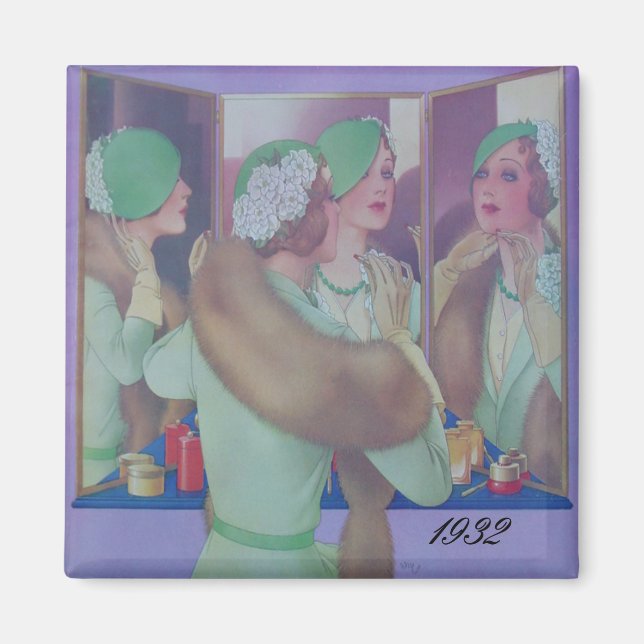 Imã Estilo de Vintage 1932 (Frente)