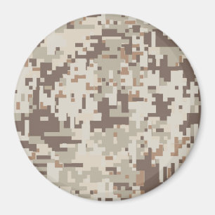 Imã Estilo do deserto Camuflagem digital Decoração b