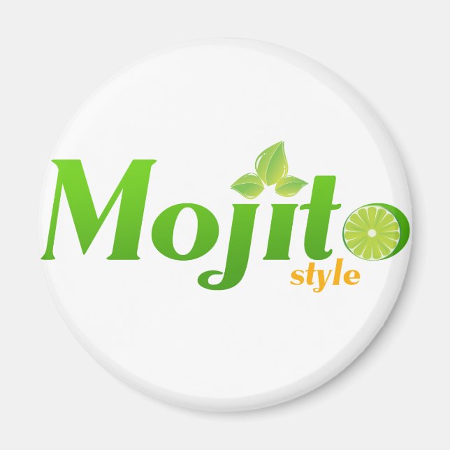 Imã Estilo do Mojito (Frente)