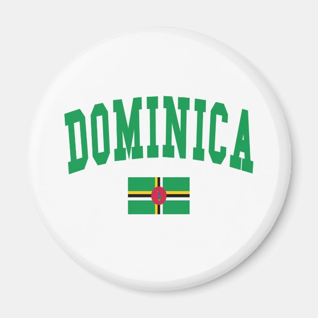 Imã Estilo Dominica (Frente)