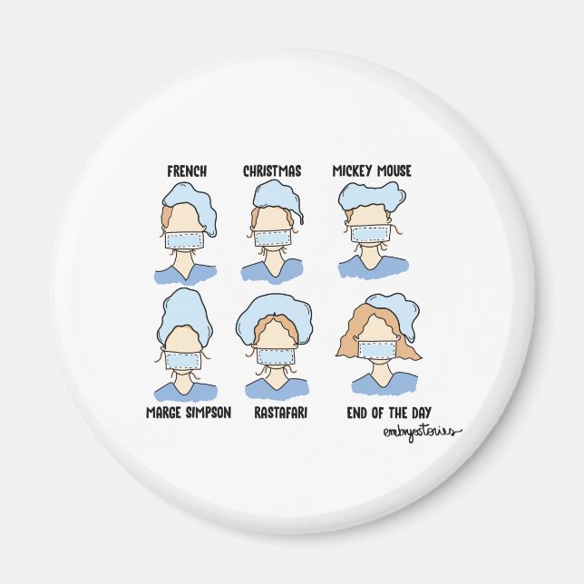 Imã Estilo Embriologista (Frente)