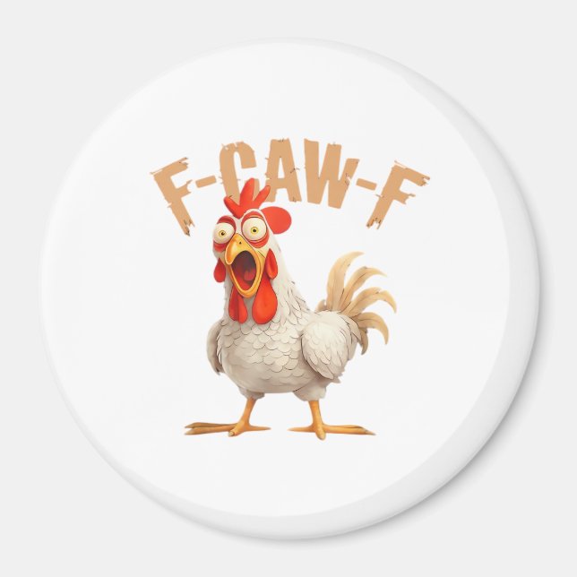 Imã Estilo Estético Clássico F-Caw-F (Frente)