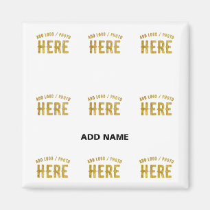 IMÃ ESTILO MODERNO PERSONALIZÁVEL BRANCO VERIFICADO MA