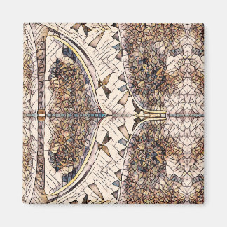 Imã Estilo Mosaico Stiletto Calçado