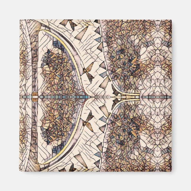 Imã Estilo Mosaico Stiletto Calçado (Frente)