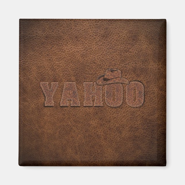 Imã estilo ocidental YAHOO (Frente)