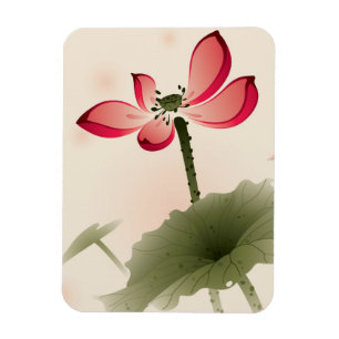 Ímã Estilo oriental Lotus