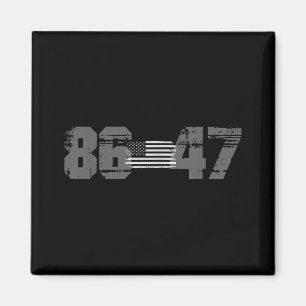 Imã Estilo Retro Clic Cool 86 47 Anti Trump
