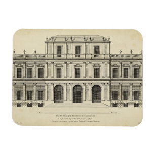 Ímã Estilo Teatral Façade por Colen Campbell