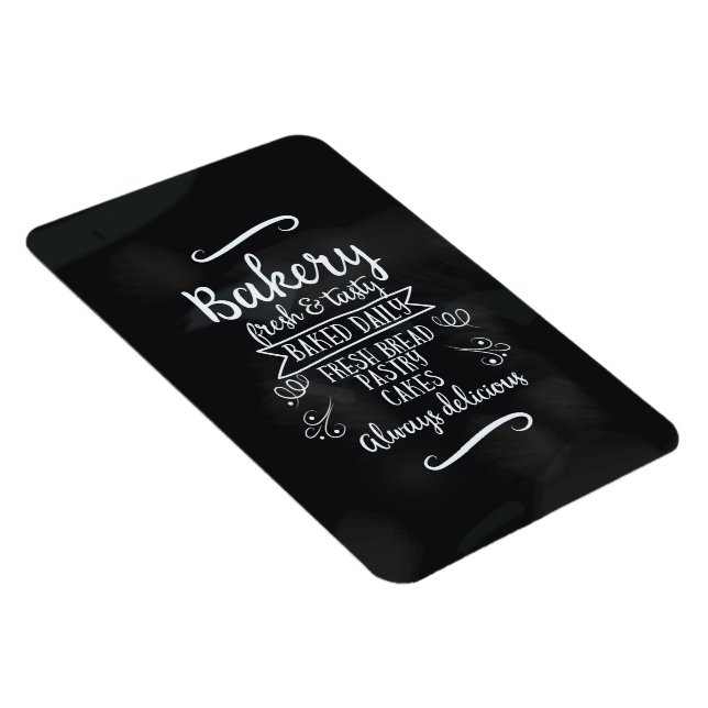 Ímã Estilo Vintage Bakery poster (Lado Direito)