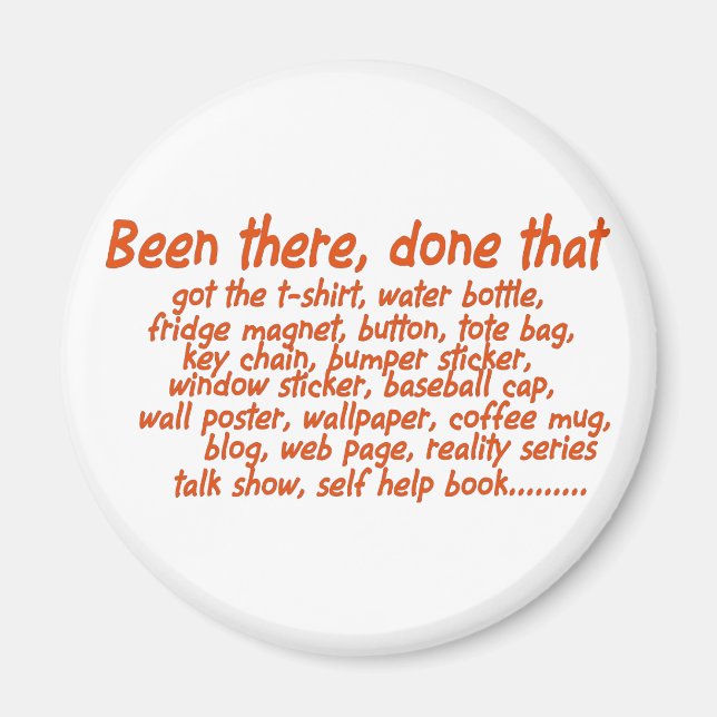 Imã Estive lá, fiz isso (Frente)