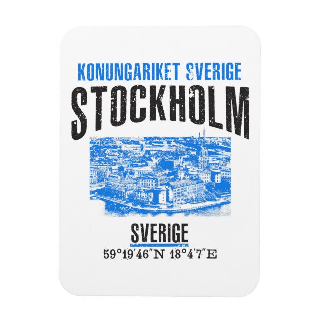 Ímã Estocolmo (Vertical)