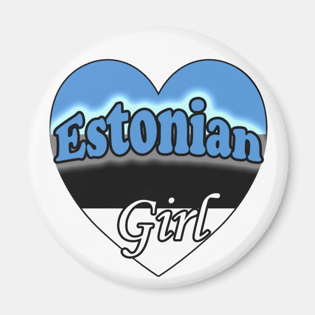 Imã Estoniano Girl (Frente)