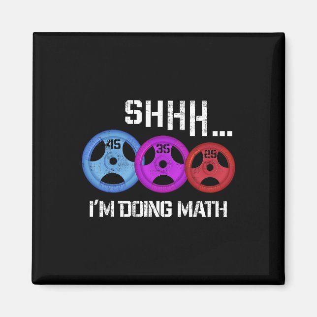 Imã Estou a fazer mágica matemática, e a trabalhar com (Frente)