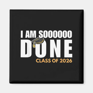 Imã Estou acabado turma de 2026 formatura de veterano