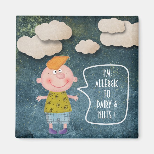 IMÃ ESTOU ALÉRGICO A PEANNUTS DOCE DE GAROTA RUSTA (Frente)