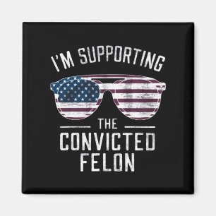Imã Estou apoiando o condenado Felon Pro Trump 2024