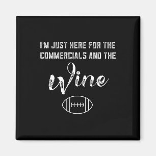 Imã Estou Aqui Apenas Para Os Anúncios E Amante Do Vin