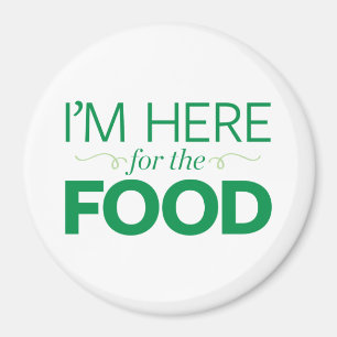 Imã Estou aqui pela Comida