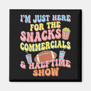 Imã Estou aqui pelos comerciais de lanches do show do