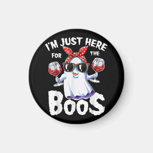 Imã Estou aqui só para as mulheres do Boos Halloween