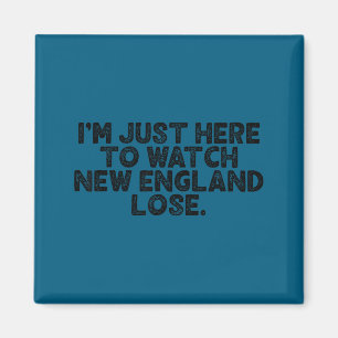 Imã Estou aqui só para ver New England perder Arte Grá