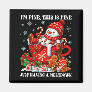 Imã Estou Bem Isso Está Bem Só Tendo um Natal de Colap