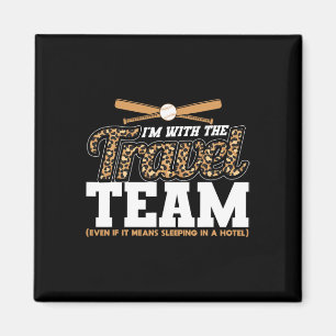 Imã Estou Com A Equipe De Viagens Leopard Vender Mamãe