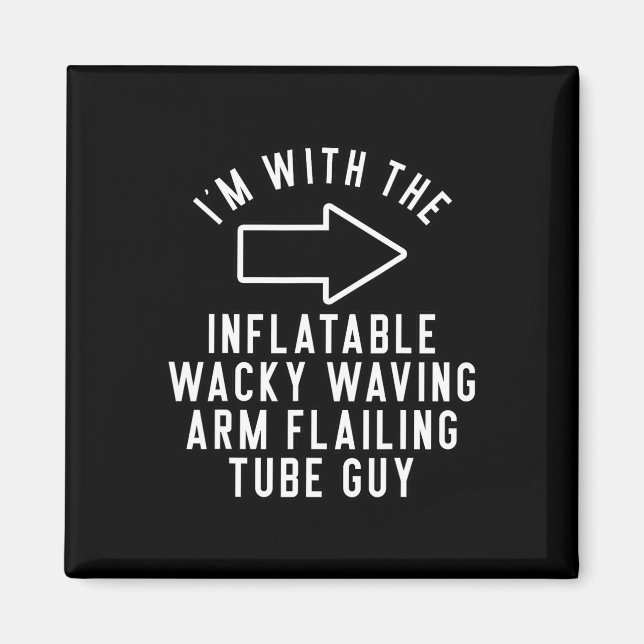 Imã Estou com o braço de ondas inflável (Frente)