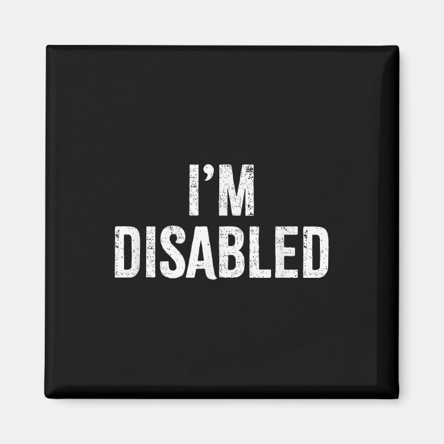 Imã Estou Desabilitado _ Orgulho de Deficiente _1  (Frente)