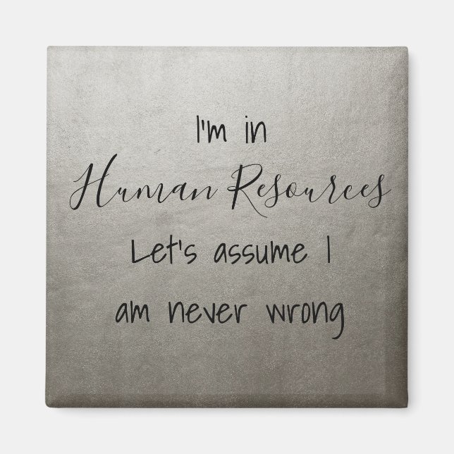 Imã Estou Em Recursos Humanos Vamos Supor Que Eu Nunca (Frente)