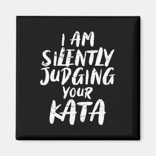 Imã Estou Julgando Silenciosamente Seu Kata Karate