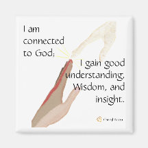 Estou ligado a Deus, ganho bem... ímanes.