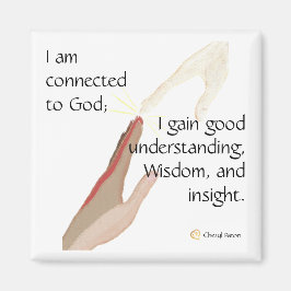 Imã Estou ligado a Deus, ganho bem... ímanes.