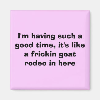 Imã Estou me divertindo, é como um fricki...