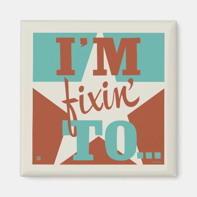 Imã Estou me preparando para (Frente)