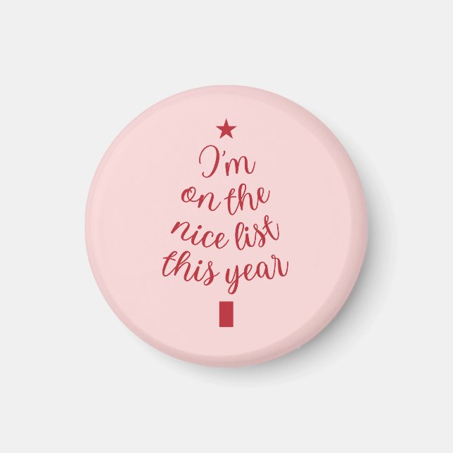 Imã Estou na lista certa este ano (Frente)