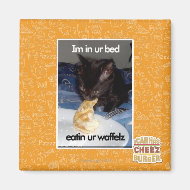 Imã Estou na nossa cama (Frente)