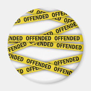 Imã Estou ofendido que a fita policial não atravesse