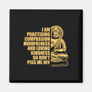 Imã Estou Praticando Compassion Mindfulness Yoga Budis